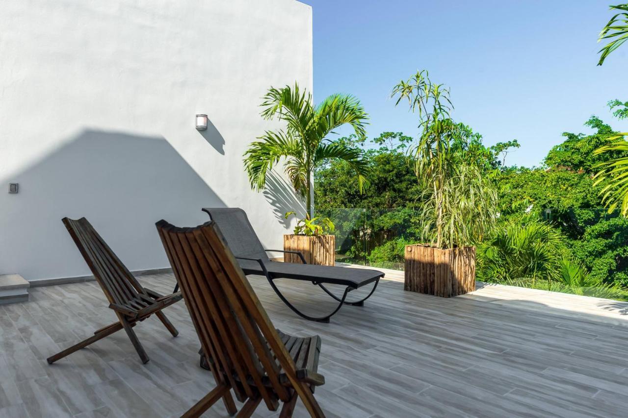 Chic & Mexican Villa, A True Oasis Pool, Security Tulum Eksteriør bilde
