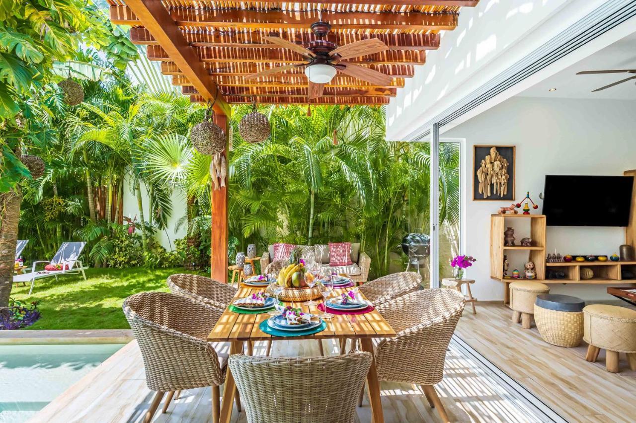 Chic & Mexican Villa, A True Oasis Pool, Security Tulum Eksteriør bilde