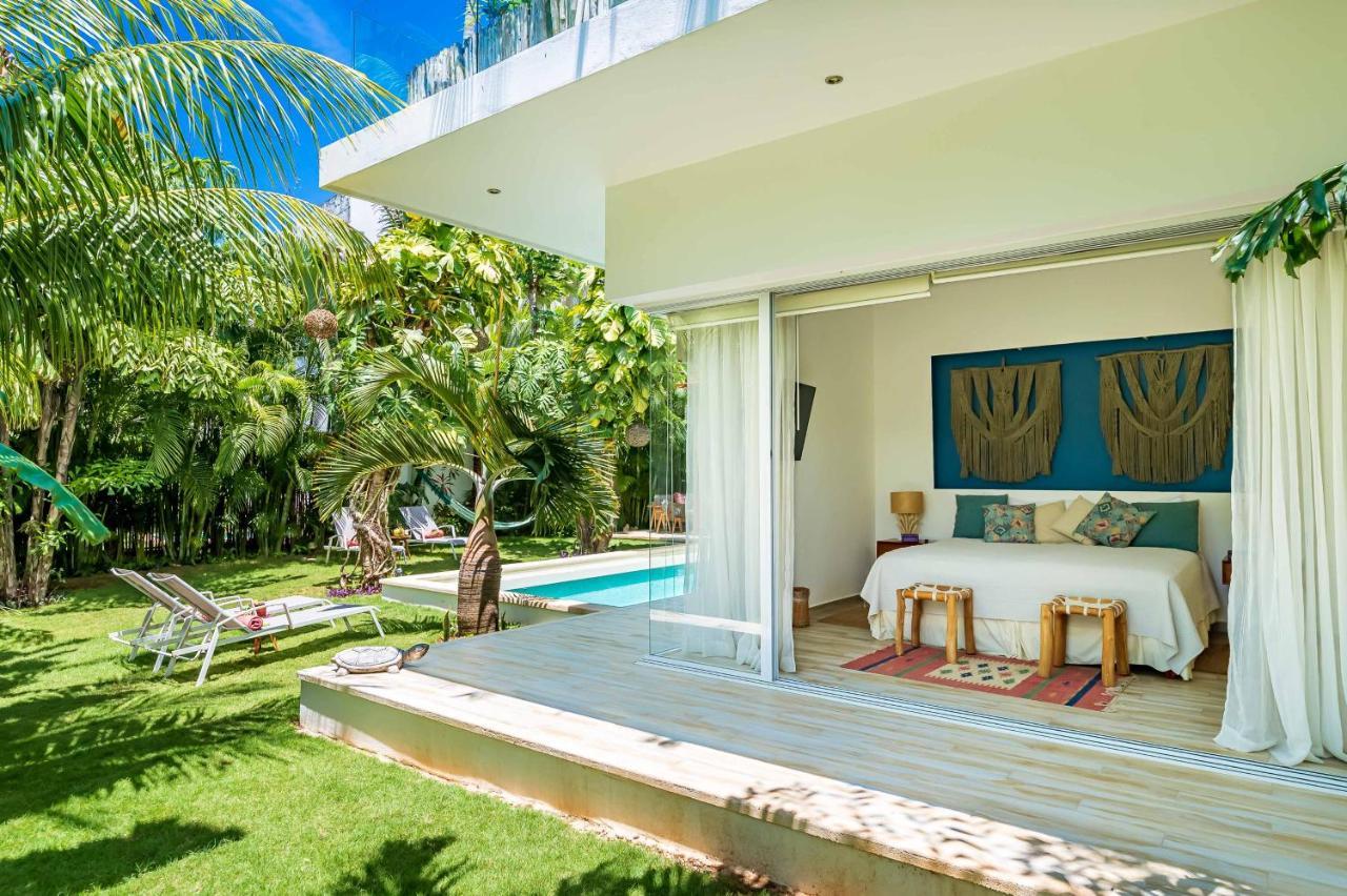 Chic & Mexican Villa, A True Oasis Pool, Security Tulum Eksteriør bilde