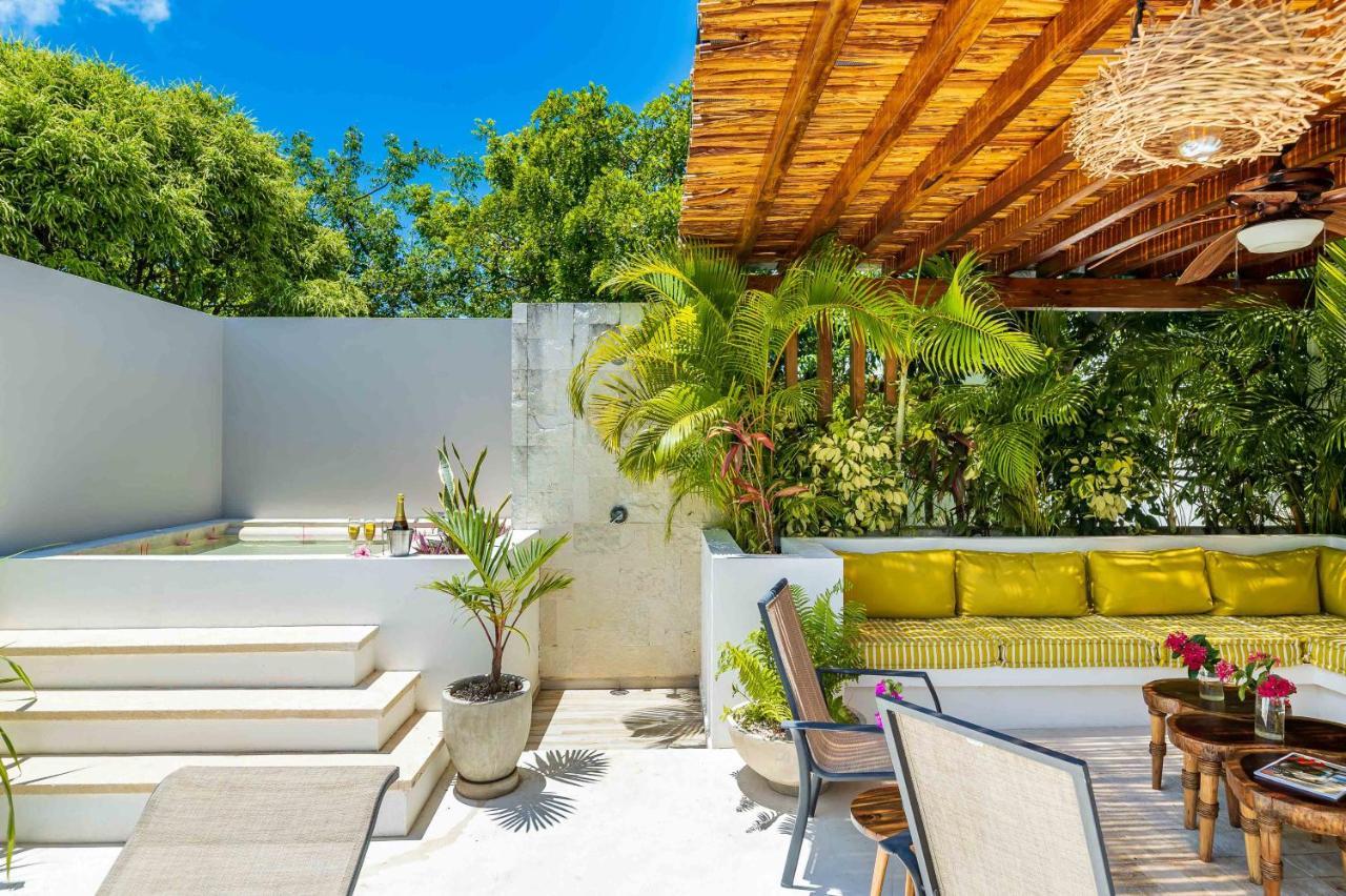 Chic & Mexican Villa, A True Oasis Pool, Security Tulum Eksteriør bilde